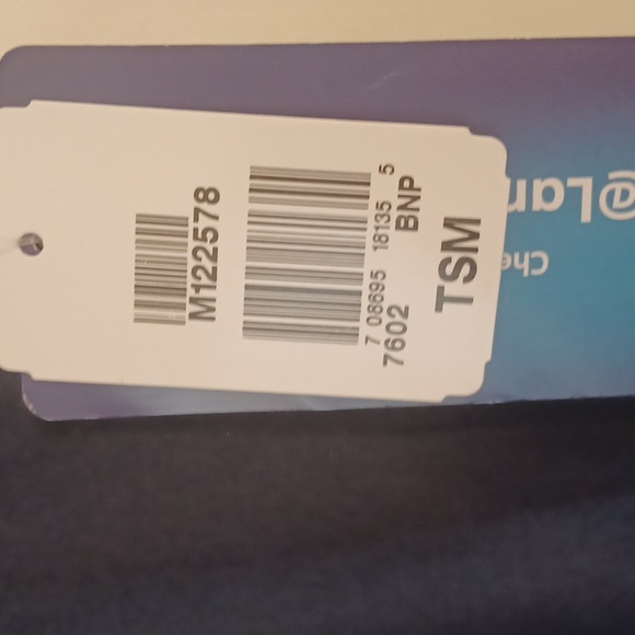 Landau Essentials scrub pants women's size small tall dark blue - Picture 3 of 8